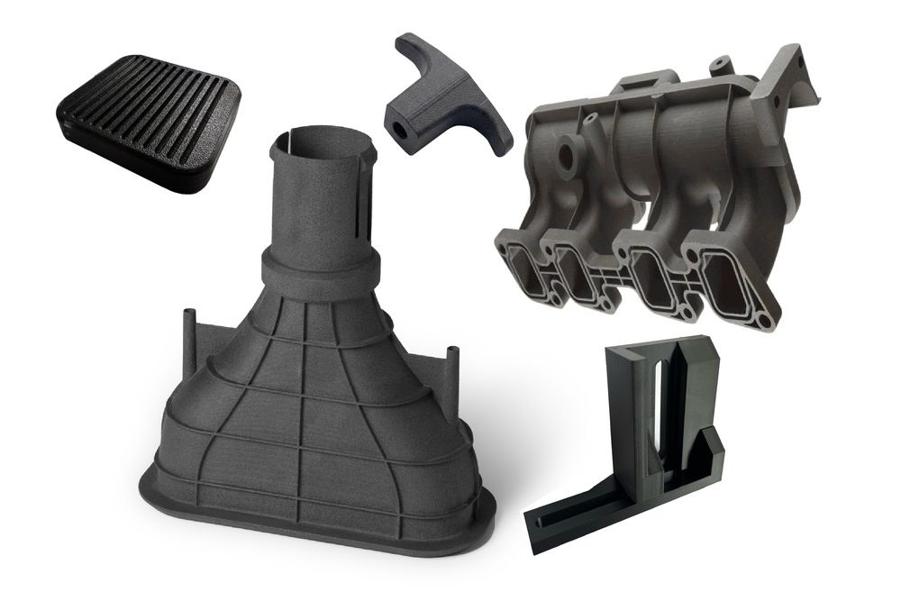 3D printed parts