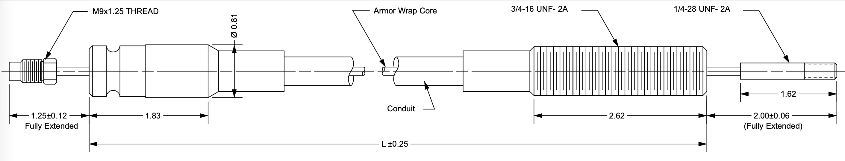 40-072-TCE-GCE dimensional drawing