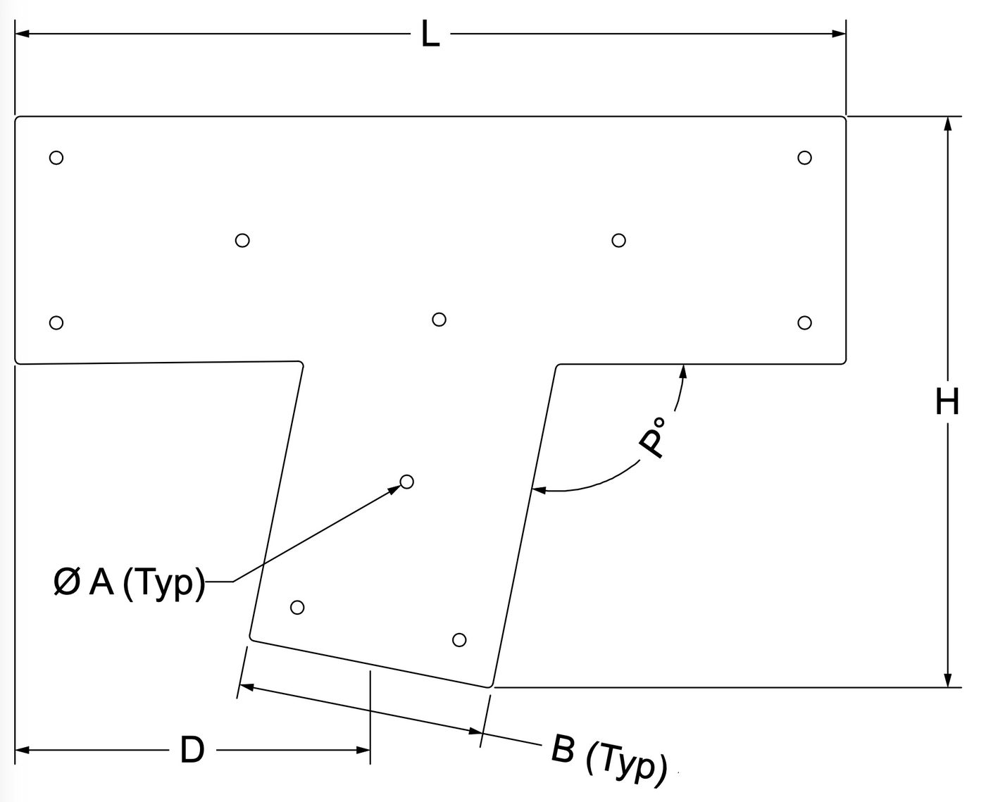 Y1-6/12-4-4-5-B dimensional drawing