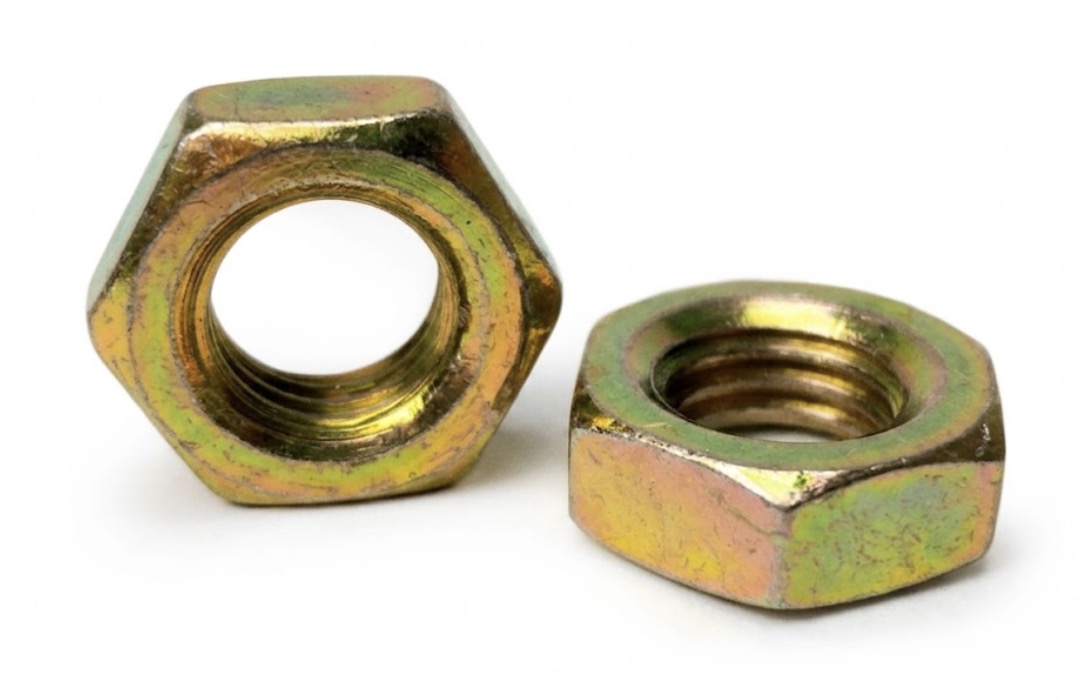 Nut, Jam, 10-32 RH ZY — Fasteners photo