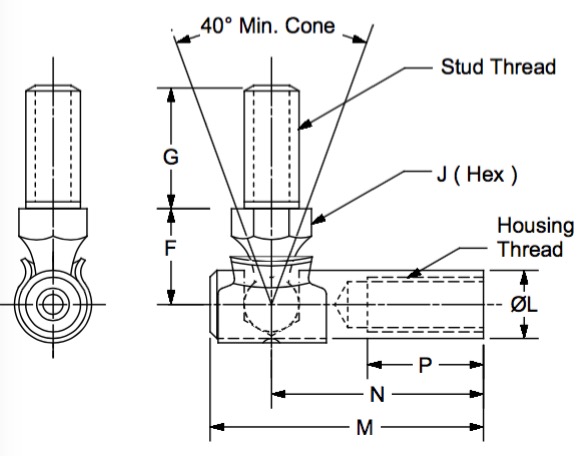 MDB-3-3 dimensional drawing