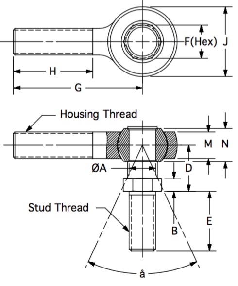 STM-8S dimensional drawing