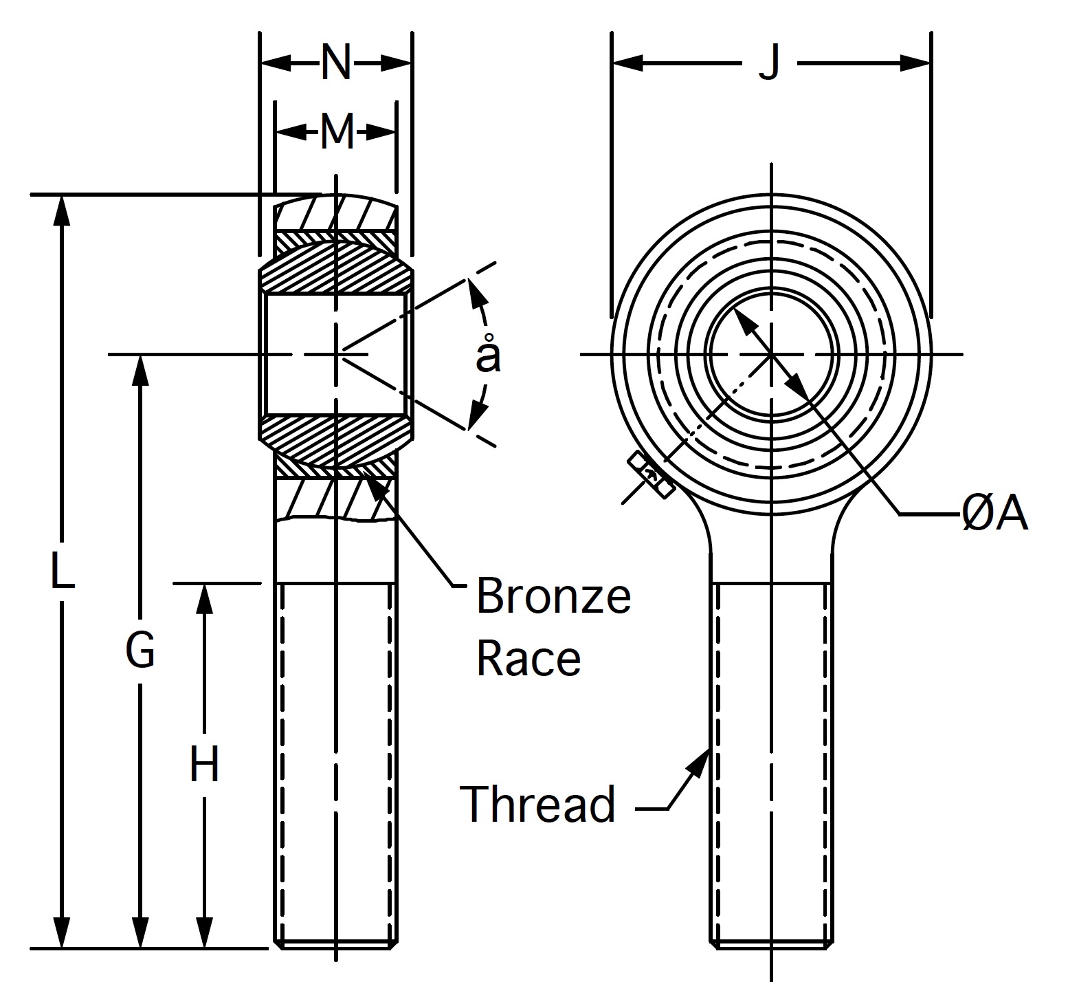 DBM-12Z dimensional drawing