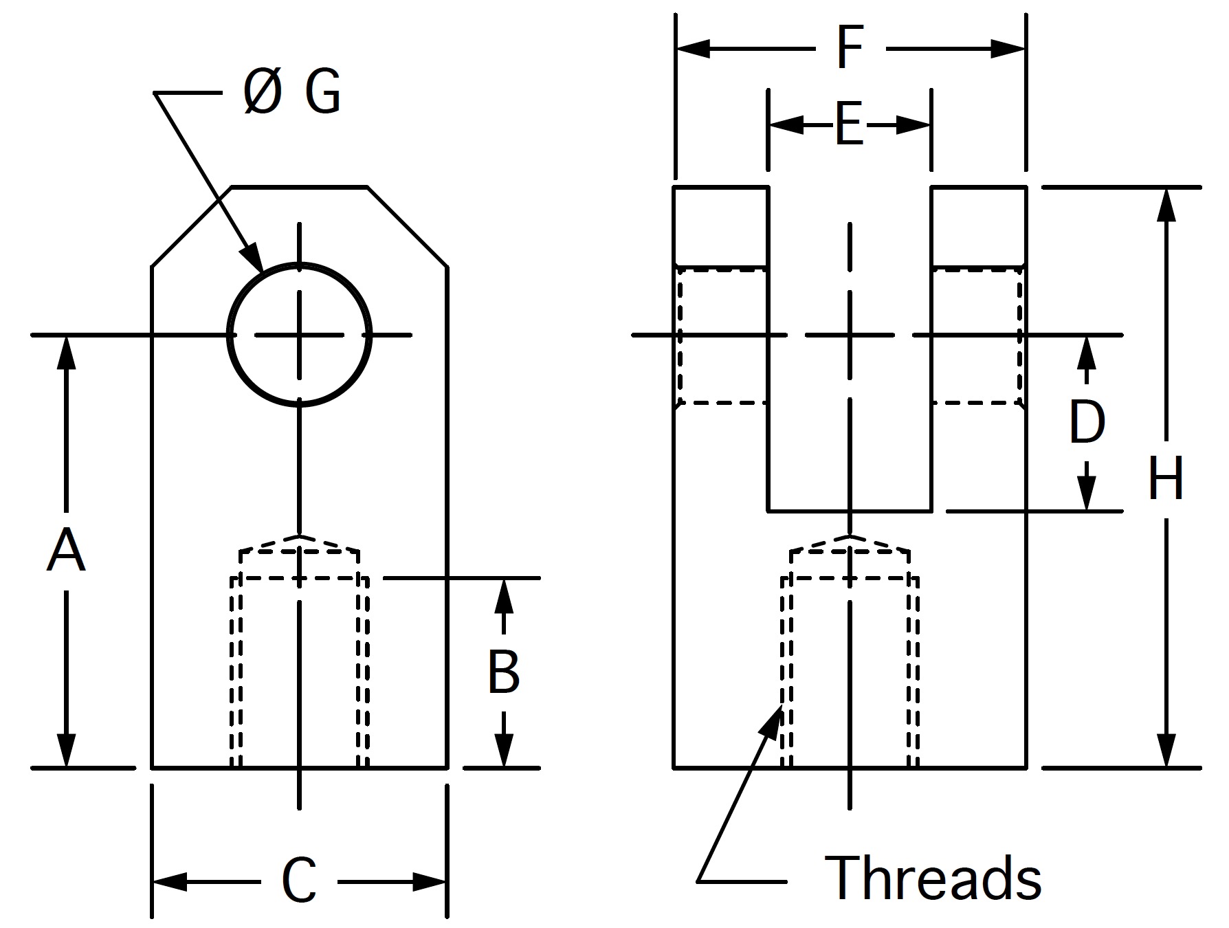 CTC-375 dimensional drawing