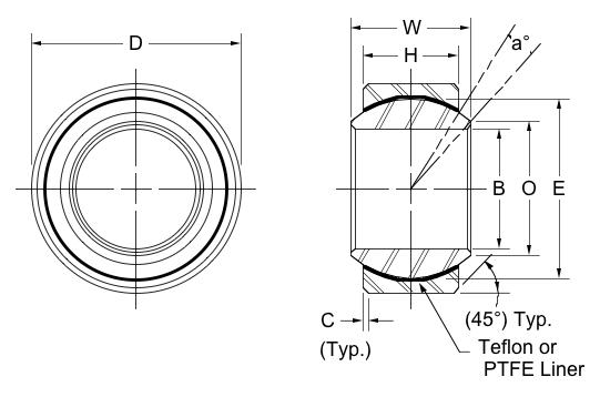 COMAT-M8 dimensional drawing