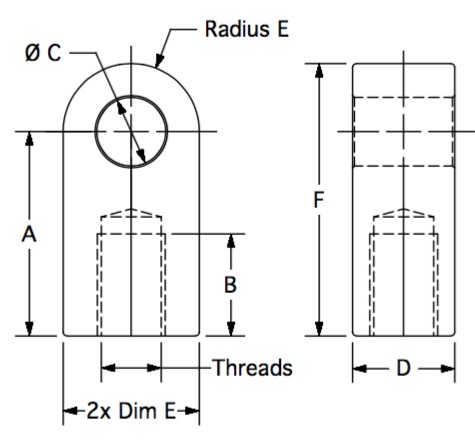 GMW-6 dimensional drawing