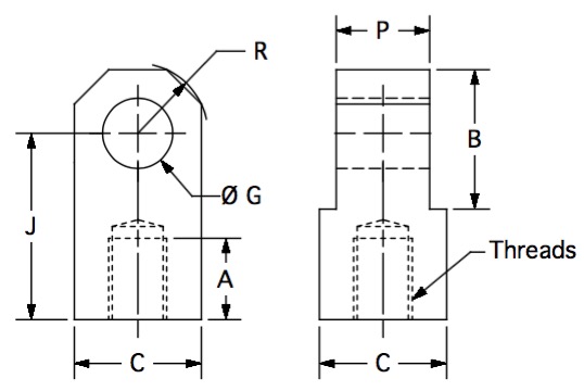 GMNSS-8 dimensional drawing