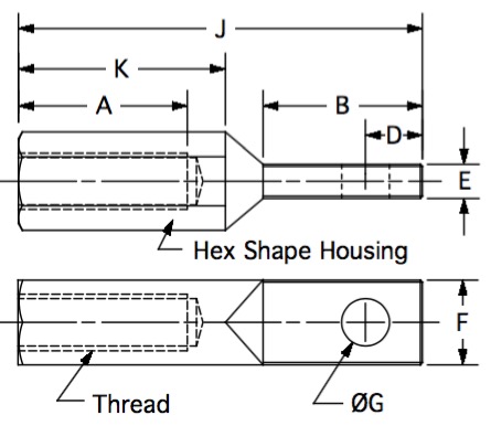 DV4F-2650 dimensional drawing