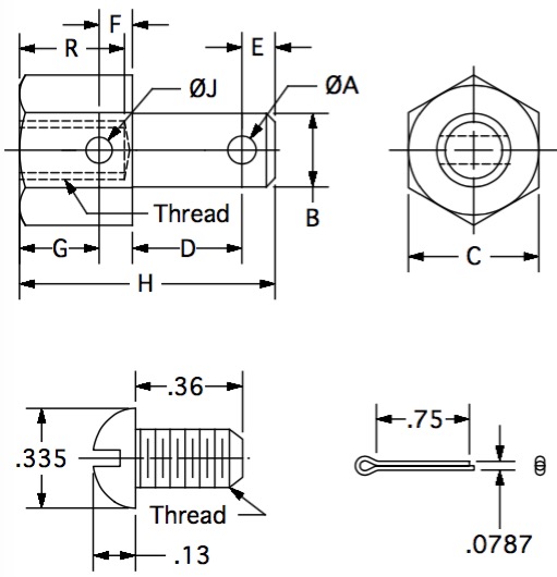 WS088-373-099-188FZC dimensional drawing