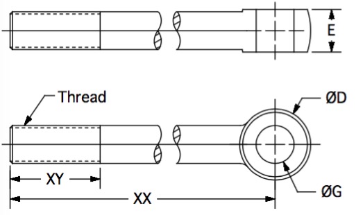 TEE-5 dimensional drawing