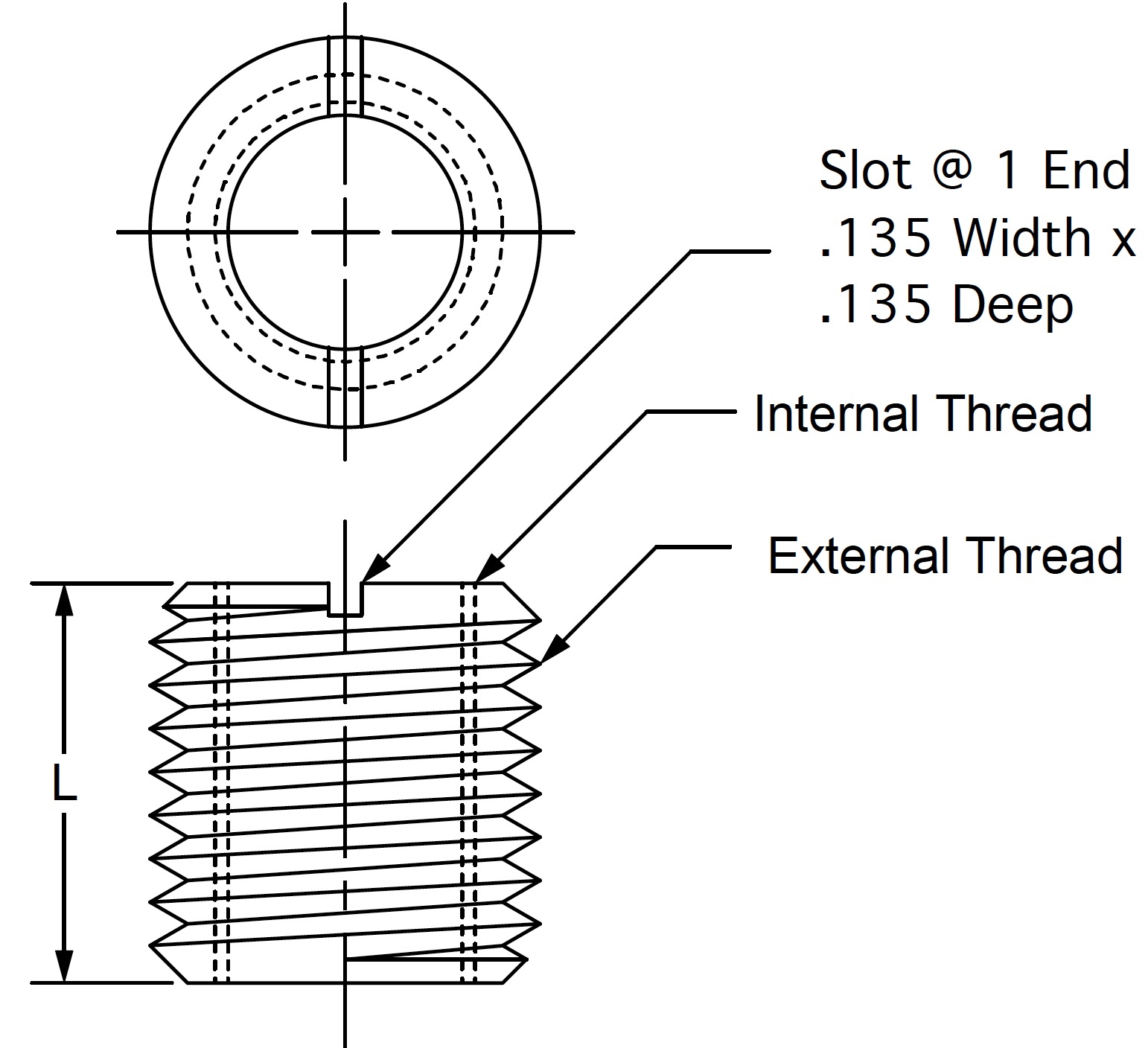 TSJ8-6 dimensional drawing