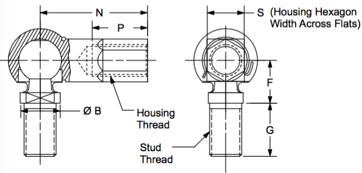 DMQ-8 dimensional drawing