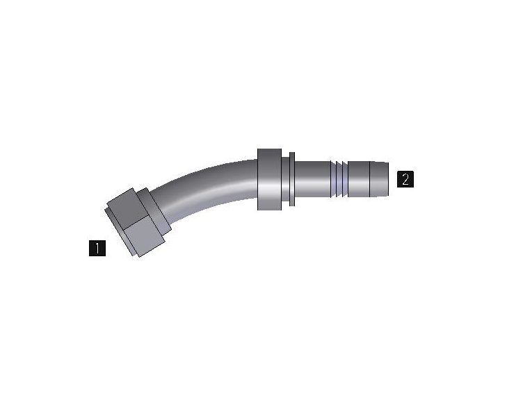 HSF-JC-SW-T30S-10-12 — Hydraulic Hose End Fittings photo